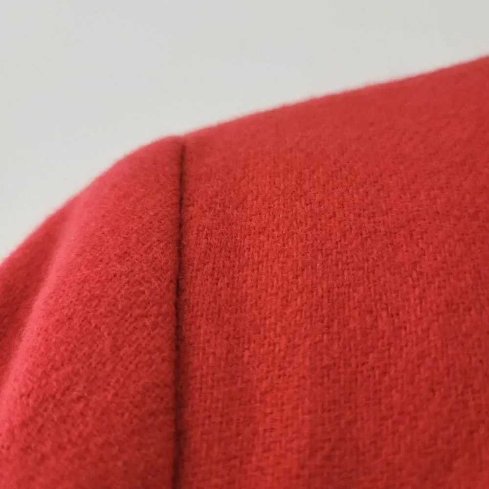 Vintage Adolfo International 100% Wool Red Blazer Jacket 8